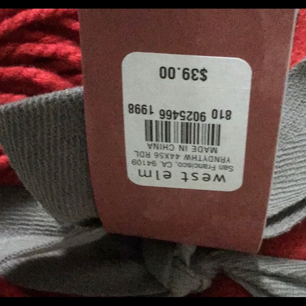 West Elm blanket - Picture 2 of 3